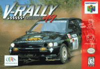 V-Rally Edition 99 Nintendo 64 US box art